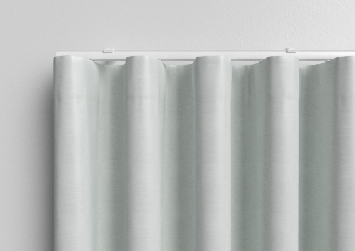 Shima Faux Silk, Silver - Made to Measure Curtains - Image 13